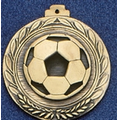2.5" Stock Cast Medallion (Soccer Ball)